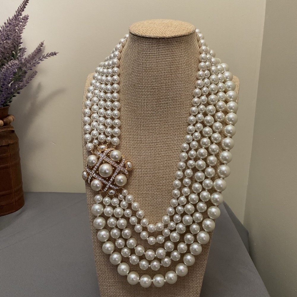 Joan Rivers Classic Collection Faux Pearl Necklace by Ciner
